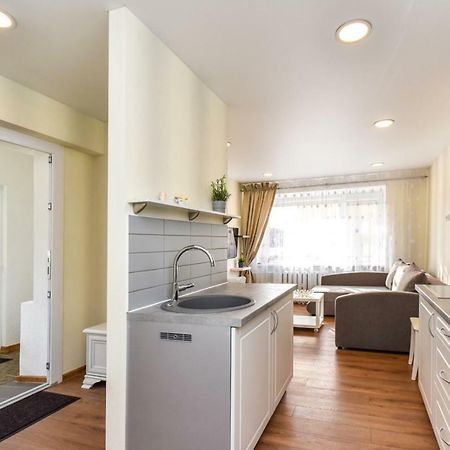 Baltieji Senamiescio Apartamentai Prie Aqua Parko Druskininkai Bagian luar foto