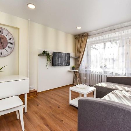 Baltieji Senamiescio Apartamentai Prie Aqua Parko Druskininkai Bagian luar foto