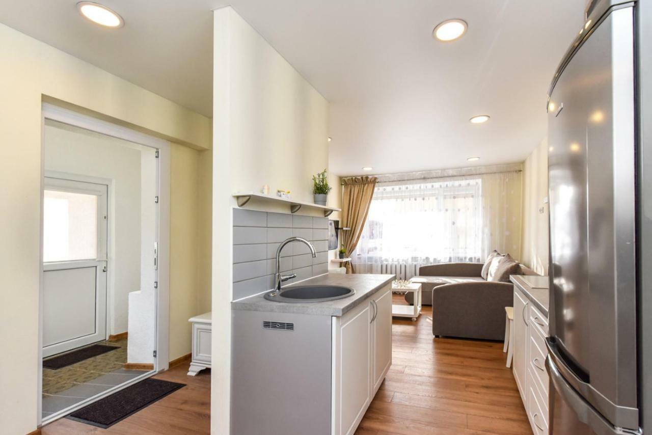 Baltieji Senamiescio Apartamentai Prie Aqua Parko Druskininkai Bagian luar foto