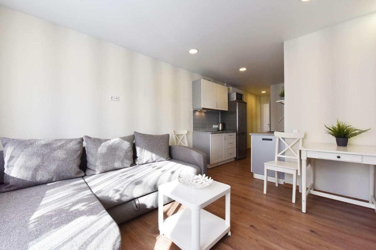 Baltieji Senamiescio Apartamentai Prie Aqua Parko Druskininkai Bagian luar foto