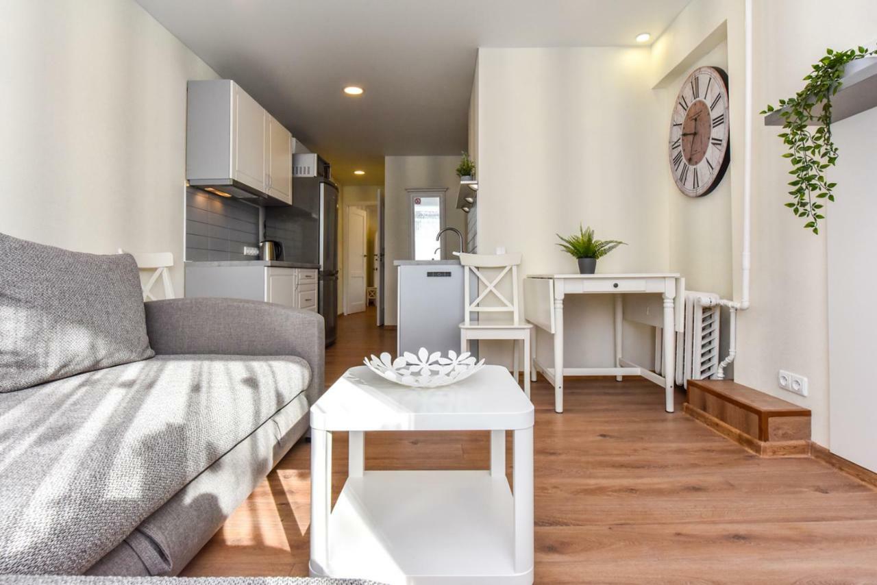 Baltieji Senamiescio Apartamentai Prie Aqua Parko Druskininkai Bagian luar foto